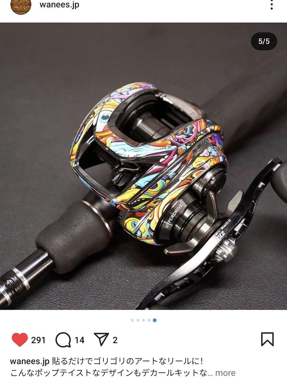Wanee's Decal for 18/22 Shimano Bantam