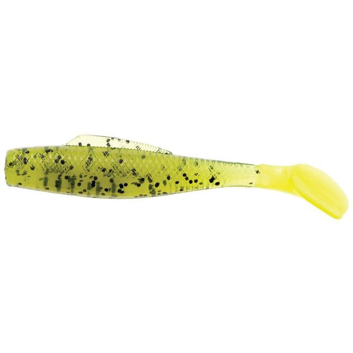 ZMAN MINNOWZ 3" CAMPUR PURPLE/ROOTBEER/MORNING GLORY/WATERMELON CHART TAIL MIX
