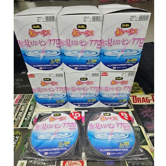 Duel Pink Fluorocarbon 100% (100m)