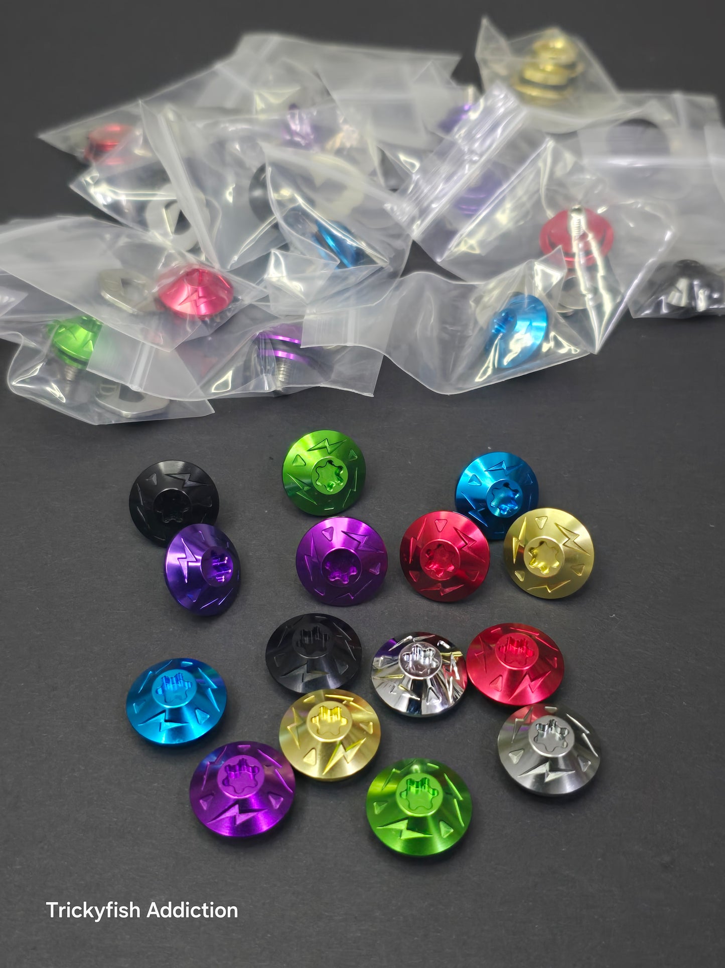 PTH Studio Lock Nut, Bolt & Washers for Daiwa