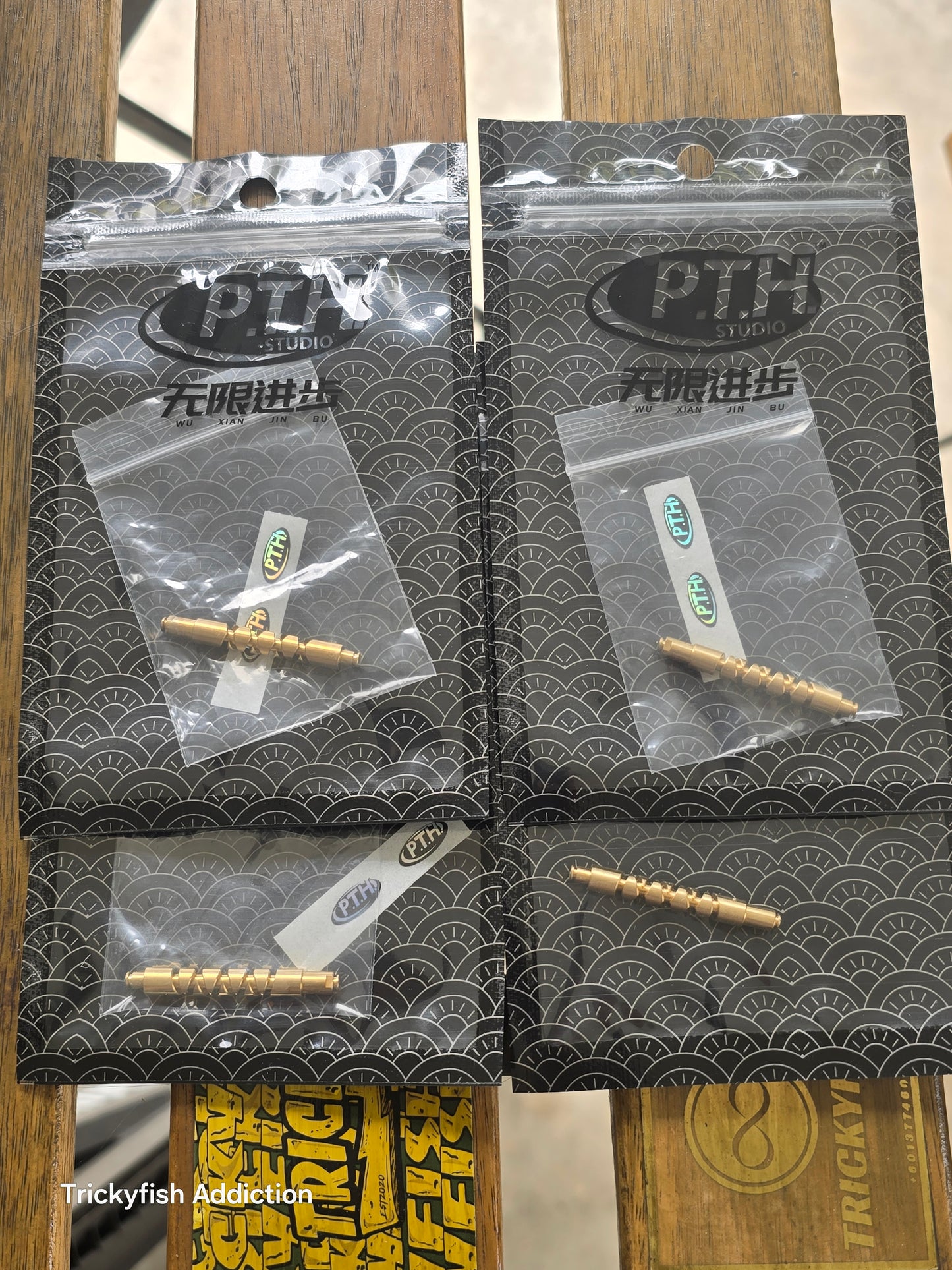 PTH Brass Worm Shaft