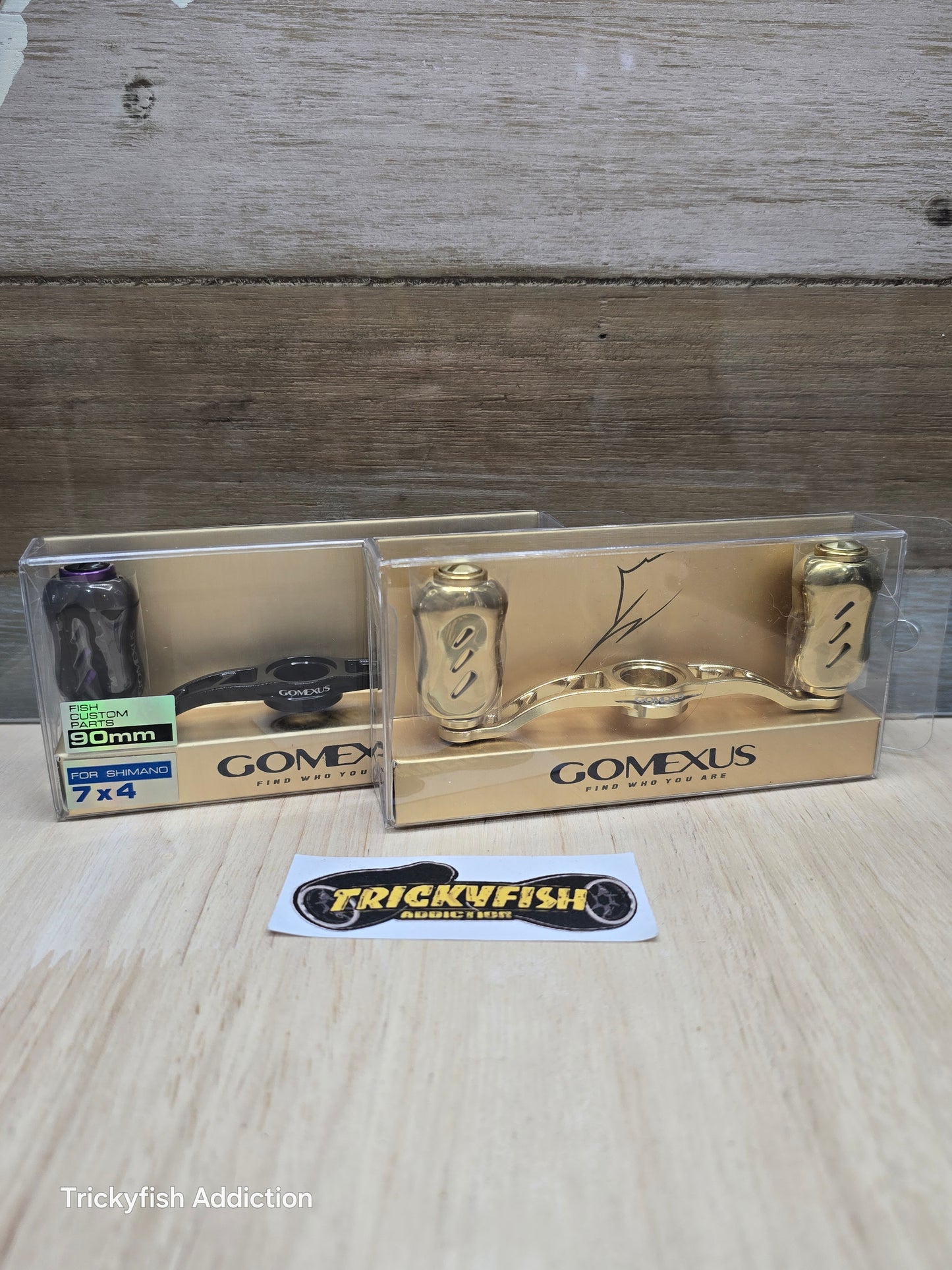 Gomexus Black/Purple Handle Shimano