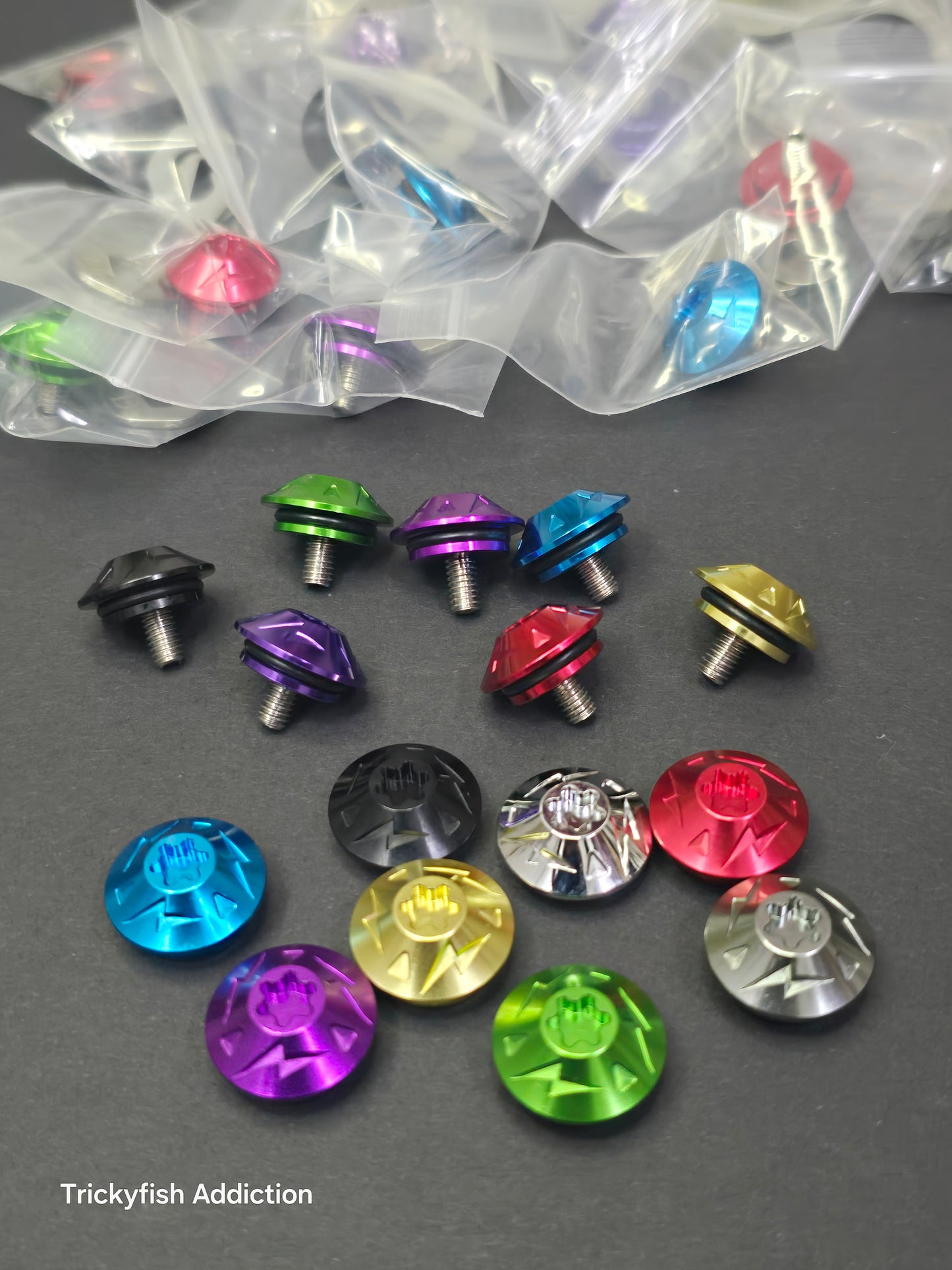PTH Studio Lock Nut, Bolt & Washers for Daiwa
