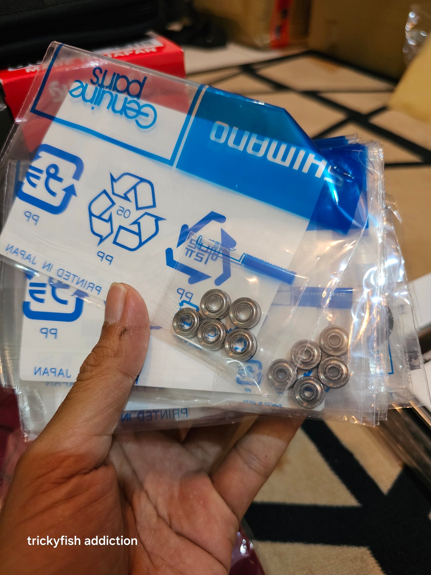 Original Spool Bearing with O-Ring for Metanium 20/22/23/24DC