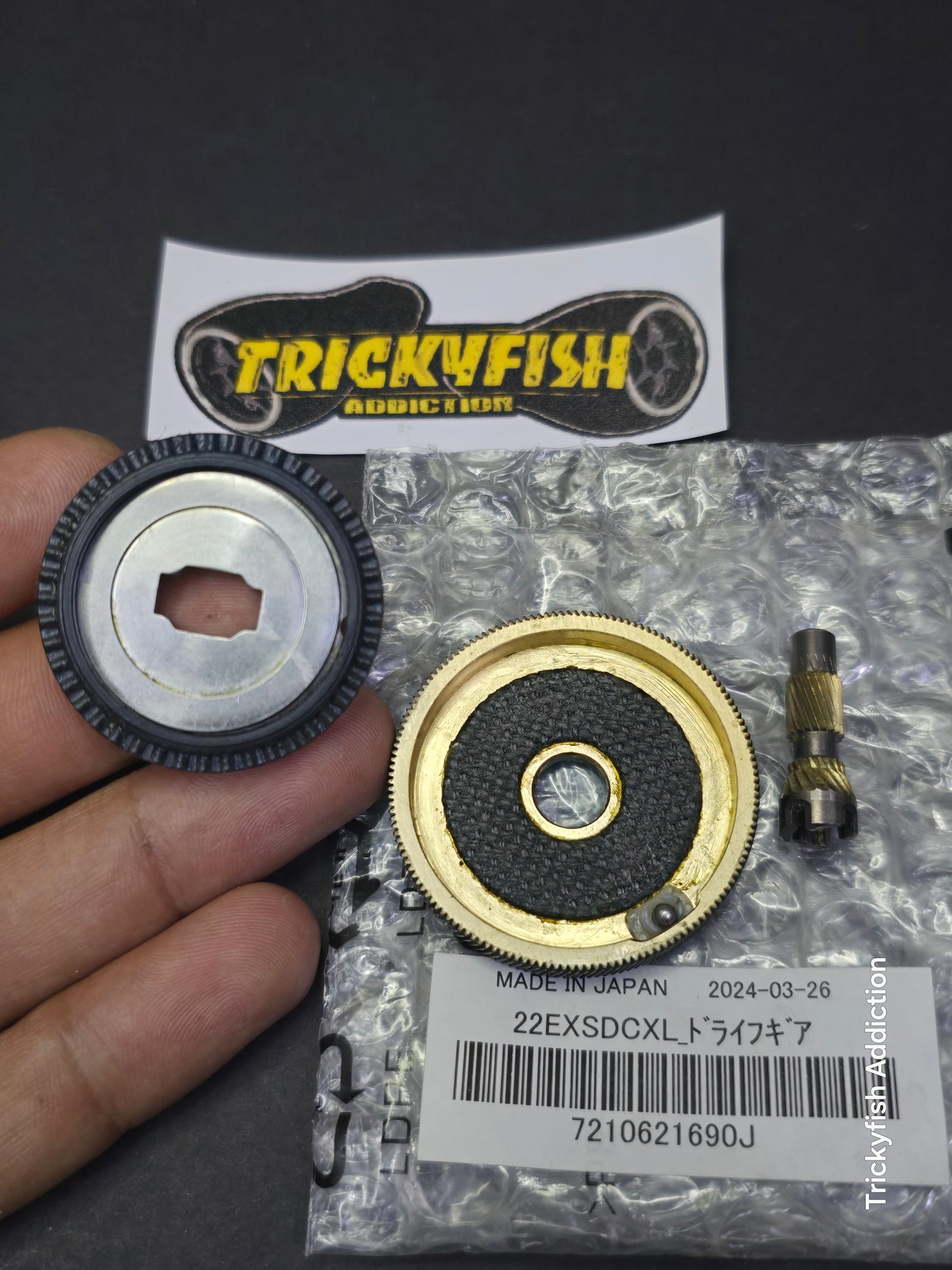 Original Drag Clicker & Gear Set 22 Exsence DC