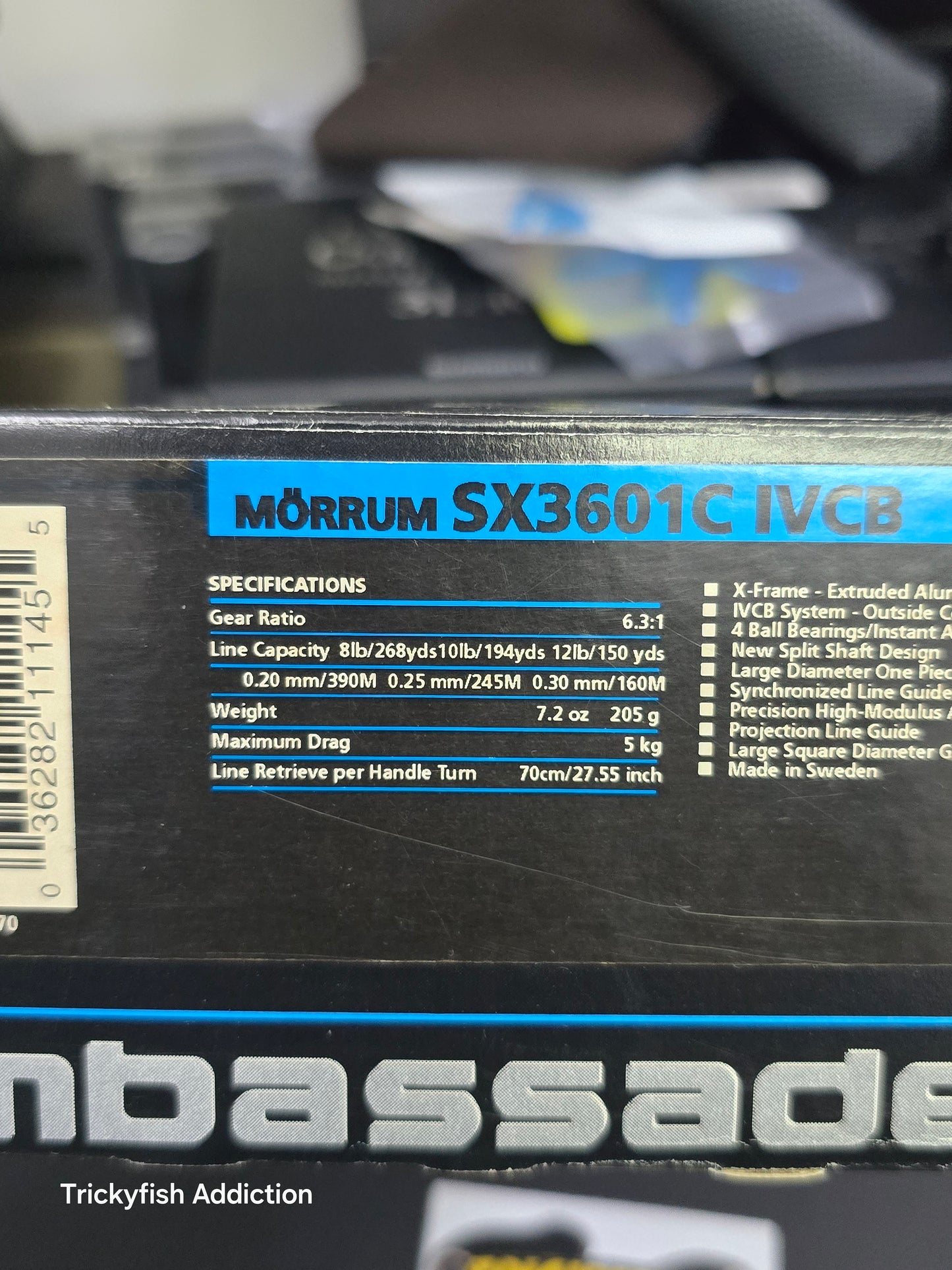 Abu Garcia Ambassadeur Morrum SX3601C IVCB