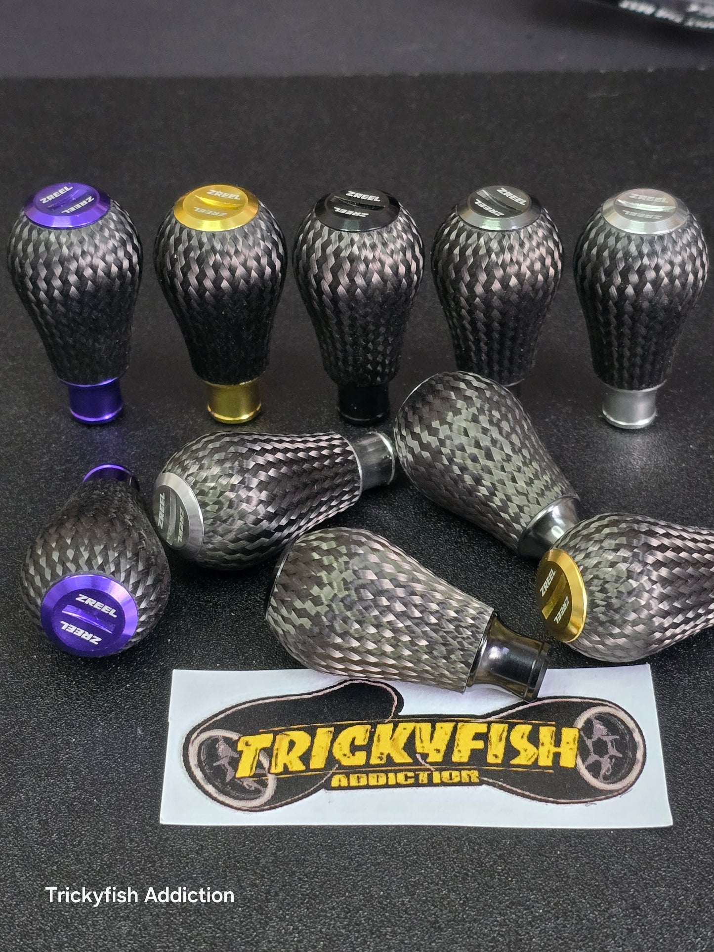 Slim Carbon Fiber Knob