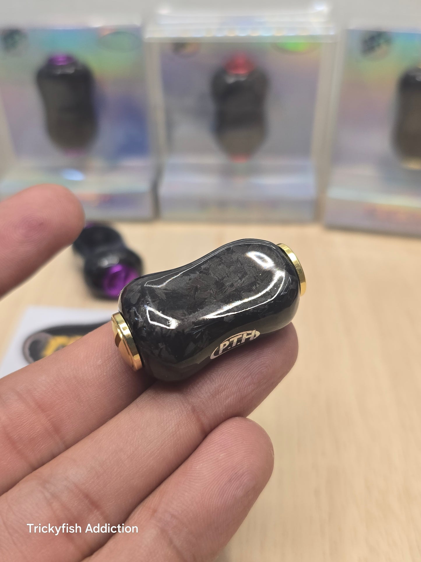 PTH Studio Forged Carbon Knobs