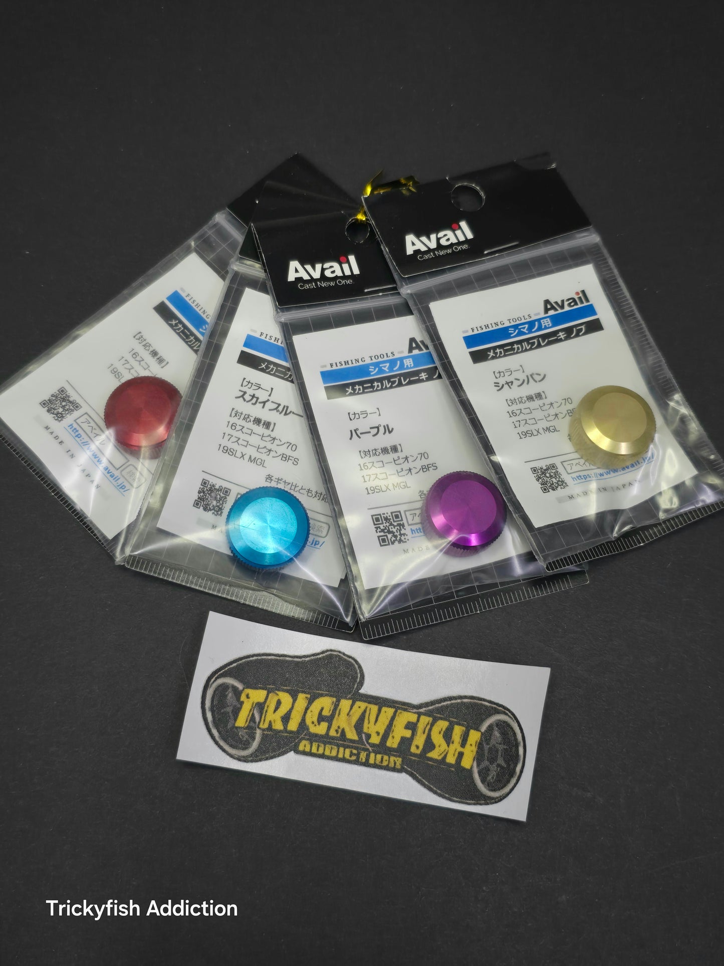 Avail Tension Knob SLX, Scorpion, Curado BCAL-16SCP70