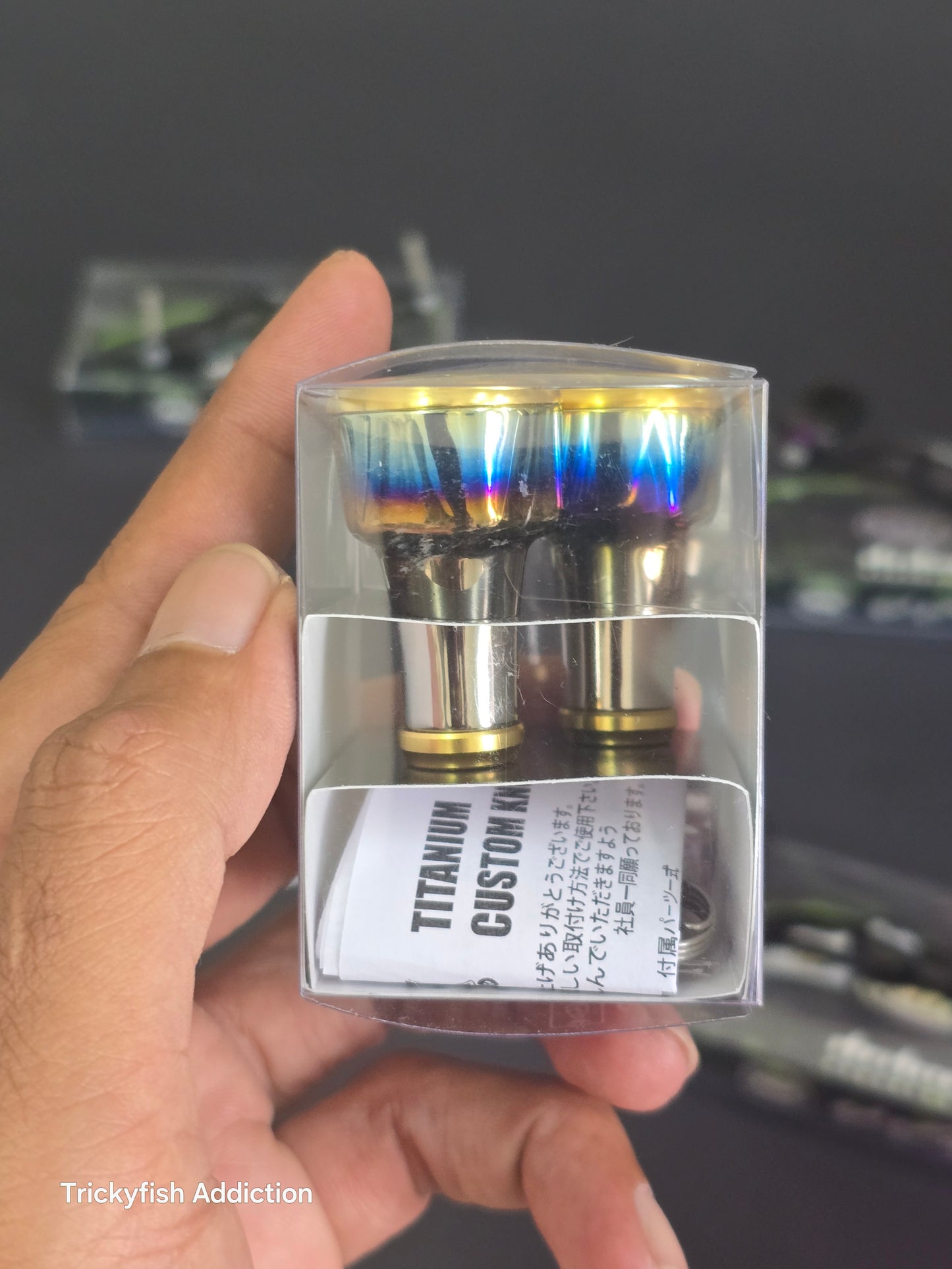 Livre Fortissimo Titanium Knob