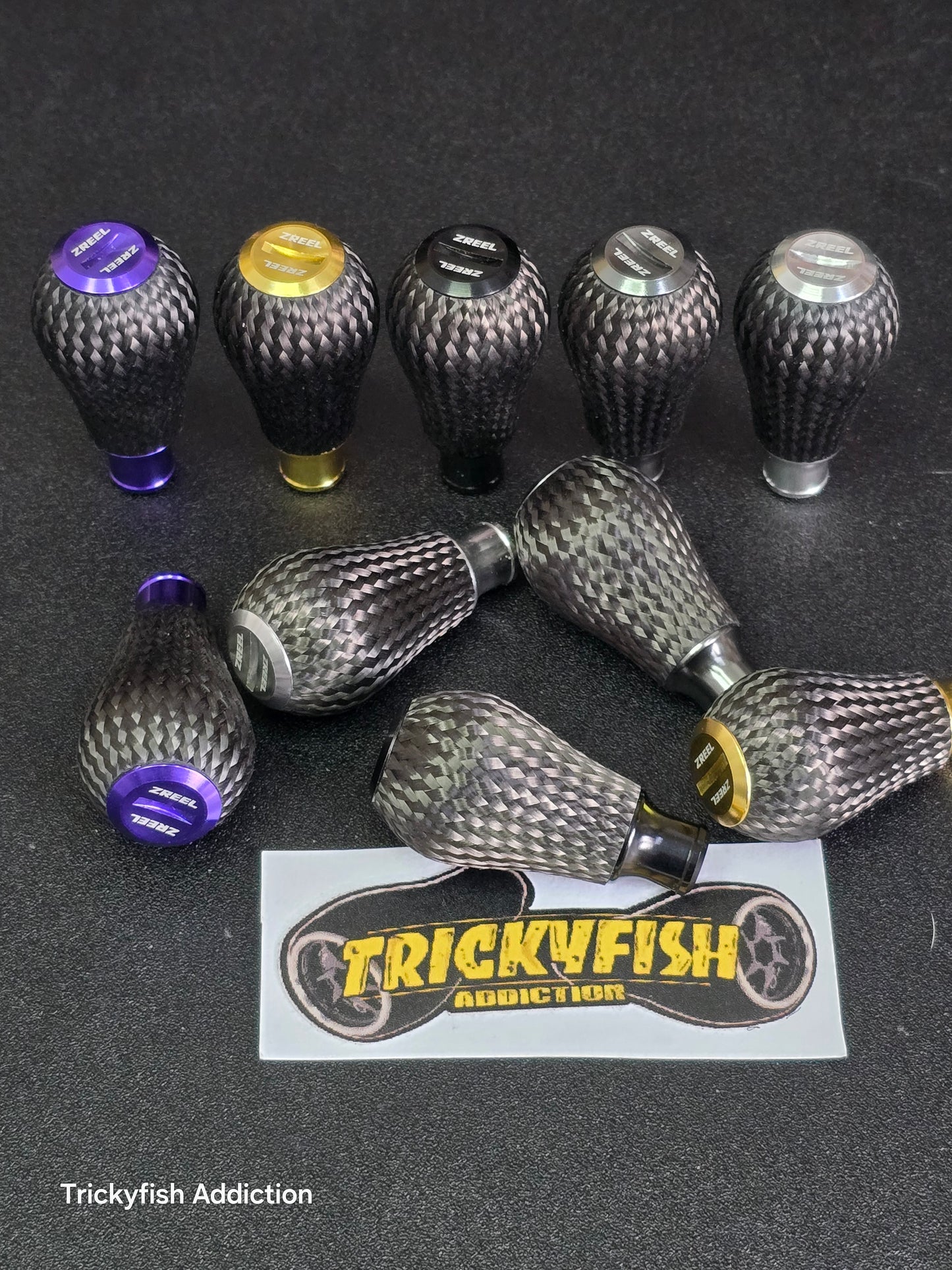 Slim Carbon Fiber Knob