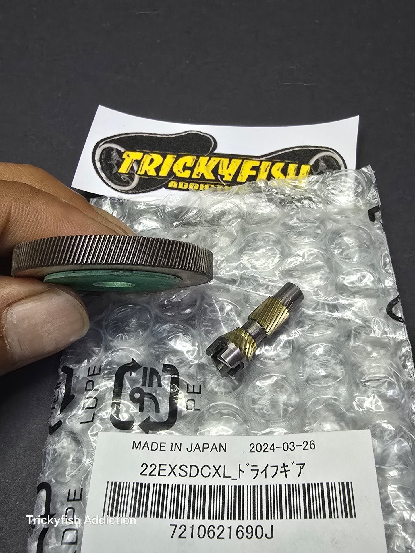 Original Drag Clicker & Gear Set 22 Exsence DC