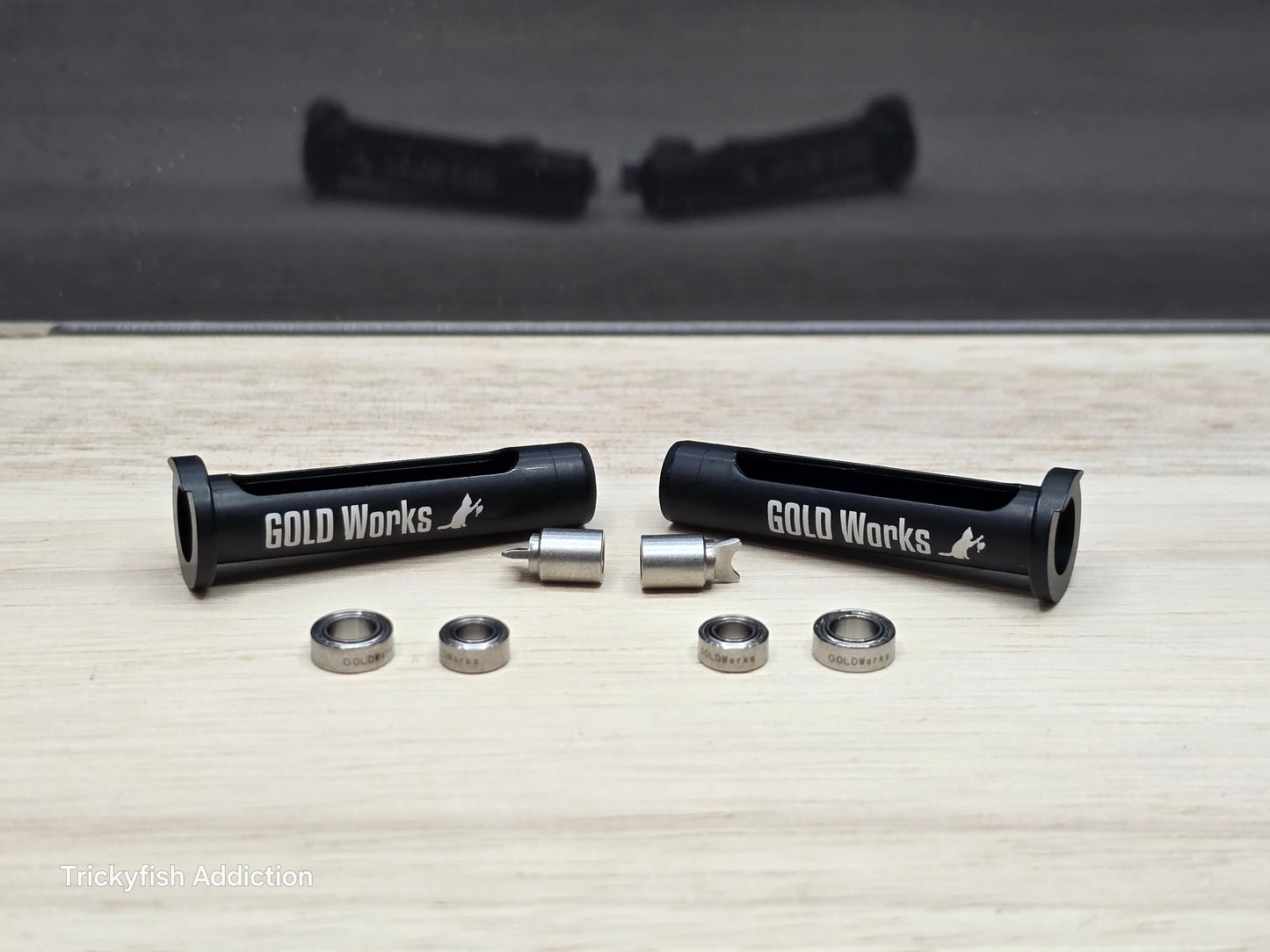 Gold Works 2BB Worm Shaft for Metanium & Bantam