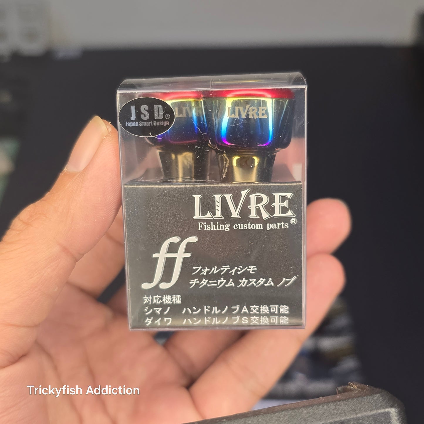 Livre Fortissimo Titanium Knob