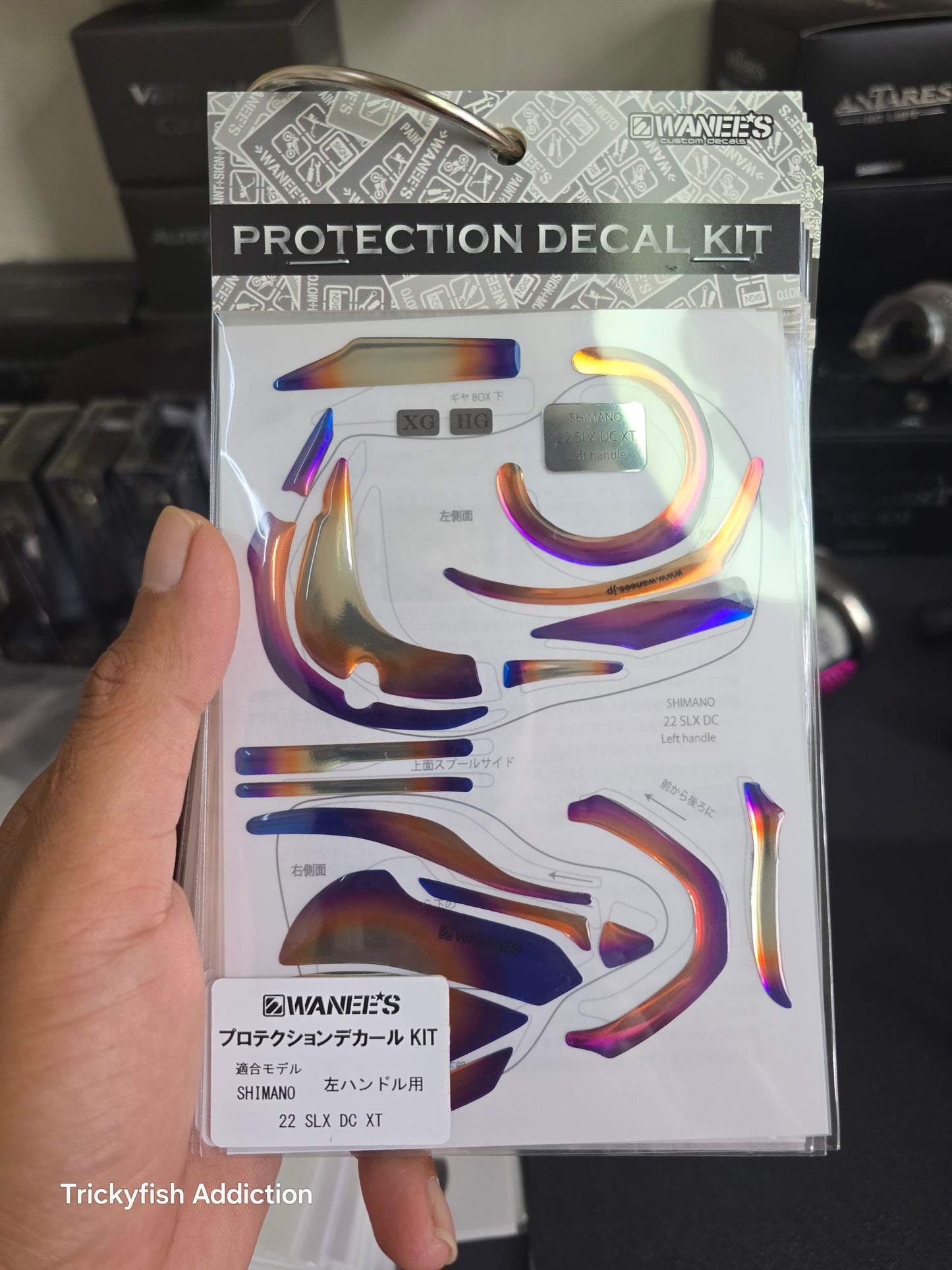 Wanee's Decal for 22 Shimano SLX DC XT