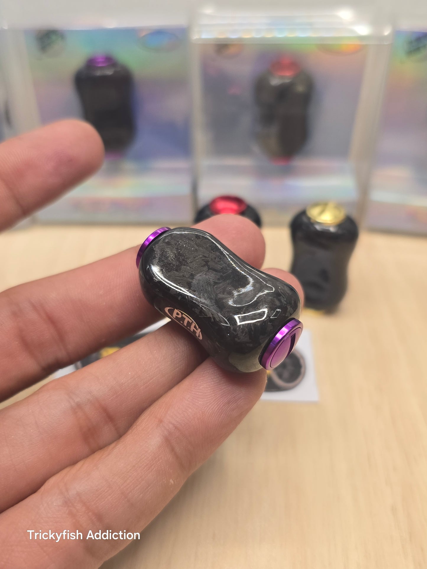 PTH Studio Forged Carbon Knobs