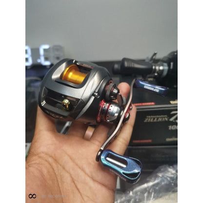 DAIWA STEEZ 100SHL USED + CUSTOM PARTS