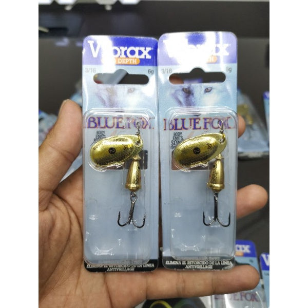 BLUEFOX VIBRAX INLINE SPINNER SIZE 2 & 3 BLADE LURE SEBARAU TENGAS KELAH