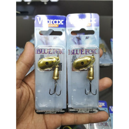 BLUEFOX VIBRAX INLINE SPINNER SIZE 2 & 3 BLADE LURE SEBARAU TENGAS KELAH