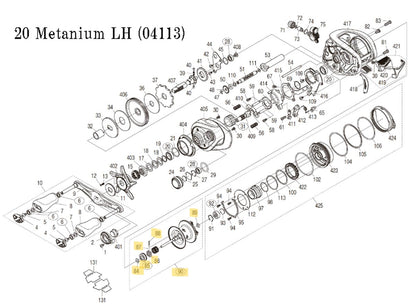 Original Metanium 2020 Spool Assembly #PN 90
