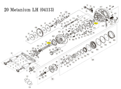 Original Shimano Bearing 12x8x3.5mm