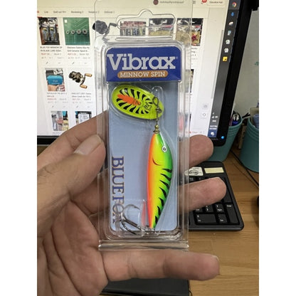 BLUEFOX VIBRAX MINNOW SPIN BLADE LURE SEBARAU TENGAS KELAH