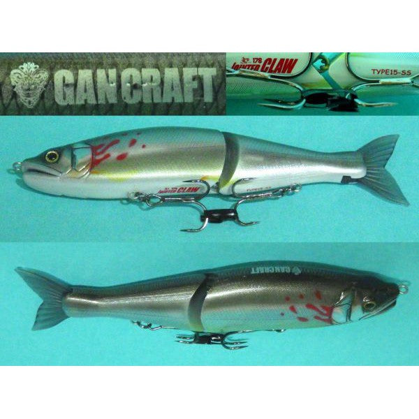 Gan Craft Jointed Claw 178 Type15-SS #M-01 Bleeding Shad