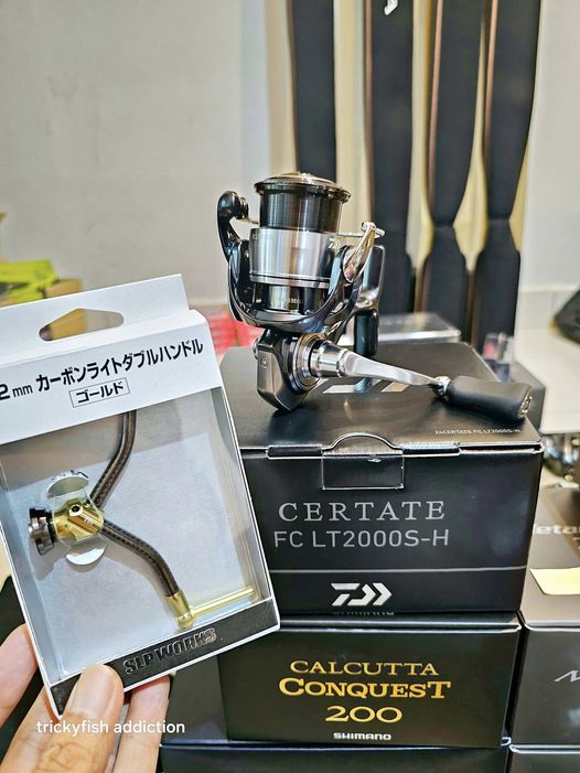 SLPW Carbon Light Double Handle / Gold 102mm