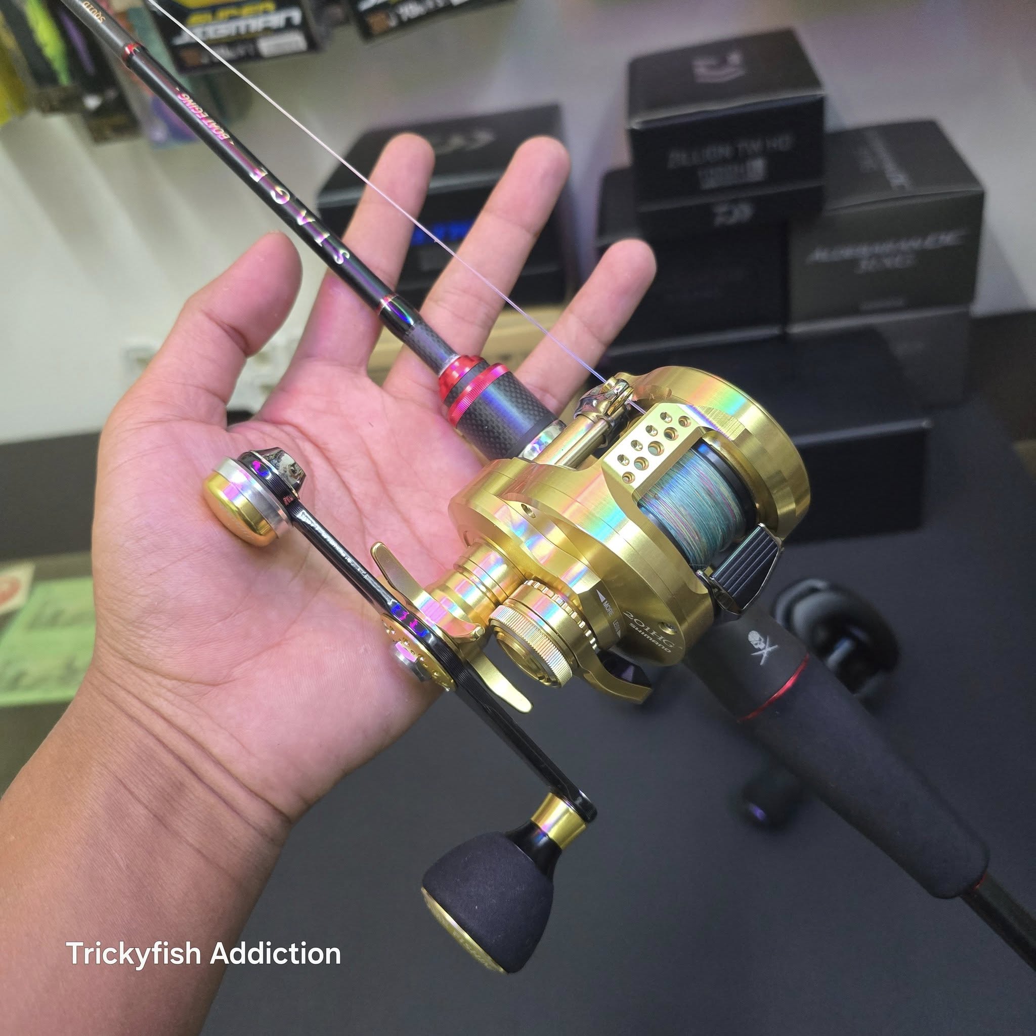 USED A] Studio Ocean Mark Carbon Handle – TRICKYFISH
