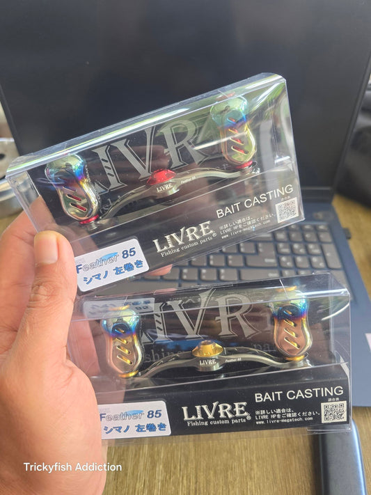 Livre Crank Feather 85 with Fino Fire Knobs