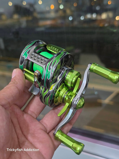 Lime Green Parts for Shimano CQ, Antares, Exsence, Metanium & Bantam