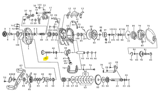 Daiwa J Dream 6.3L Worm Shaft