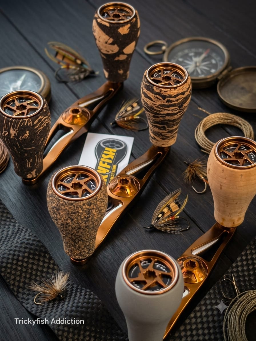 BROWN PARTS AND HANDLE SET