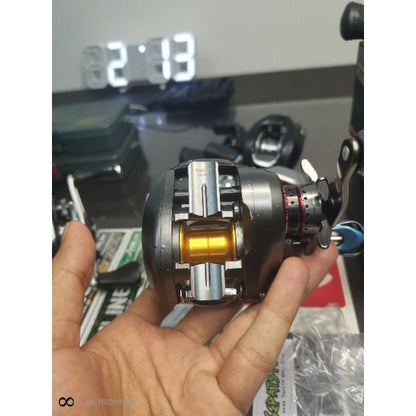 DAIWA STEEZ 100SHL USED + CUSTOM PARTS