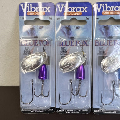 Bluefox Vibrax Mid Depth Spinner Sebarau Tengas Kelah