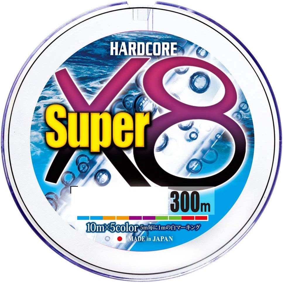 DUEL HARDCORE Super X8 PE Braid Water Repellent Kalis Air