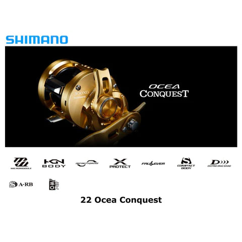 Shimano 2022 Ocea Conquest 301 LEFT HANDLE