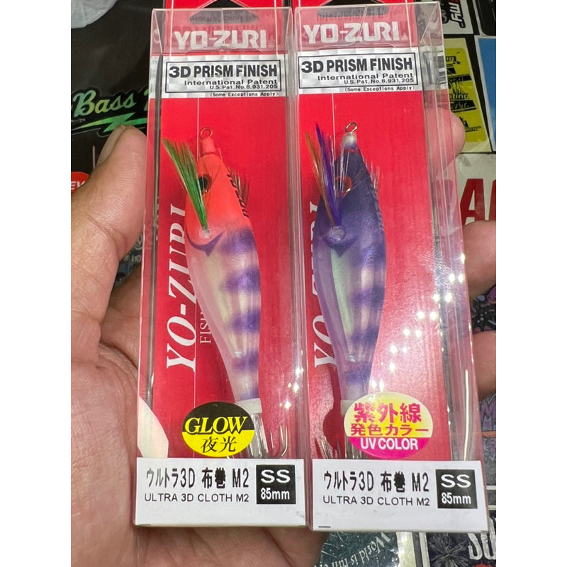 YOZURI ULTRA 3D CLOTH SQUID JIG CANDAT SOTONG