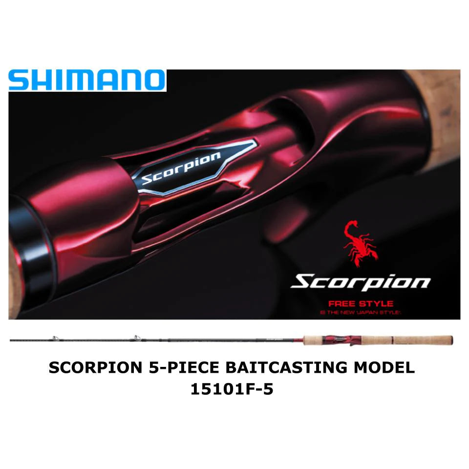 Shimano Scorpion 15101F-5 Travel Rod