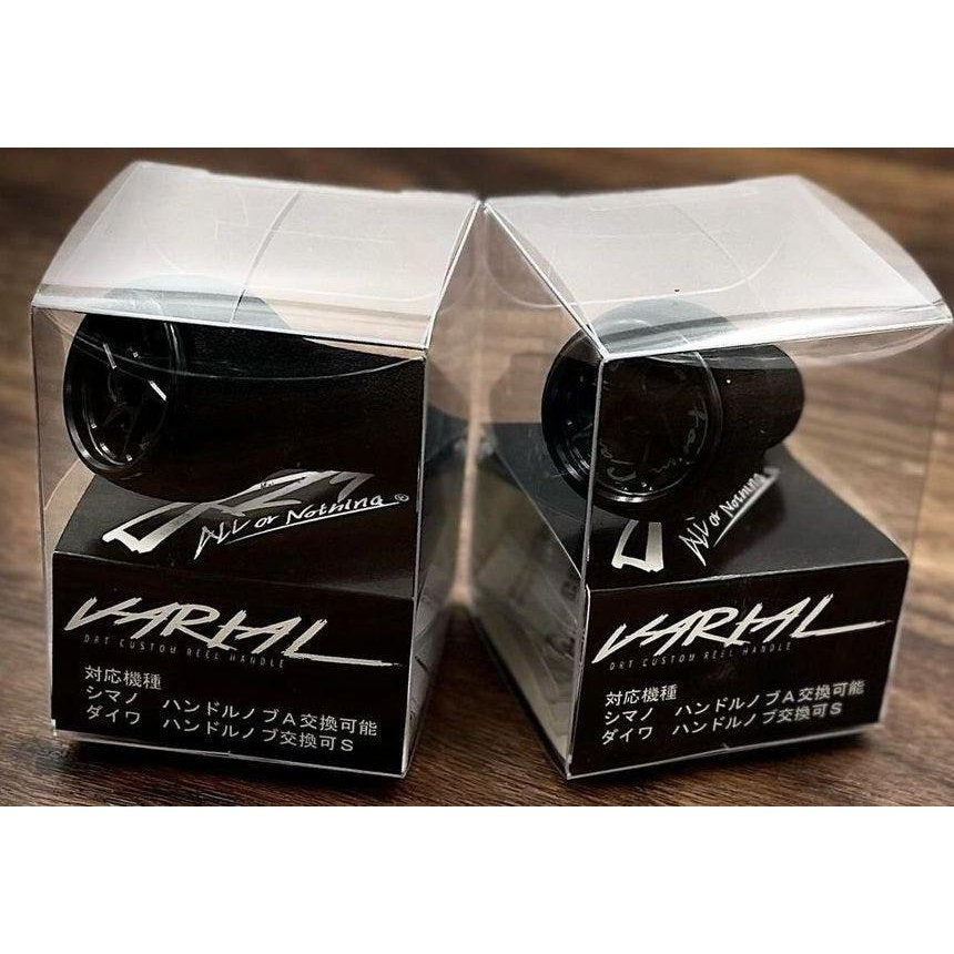 DRT VARIAL CALFORM KNOB KIT BLACK RIM 1 SET (2pcs)