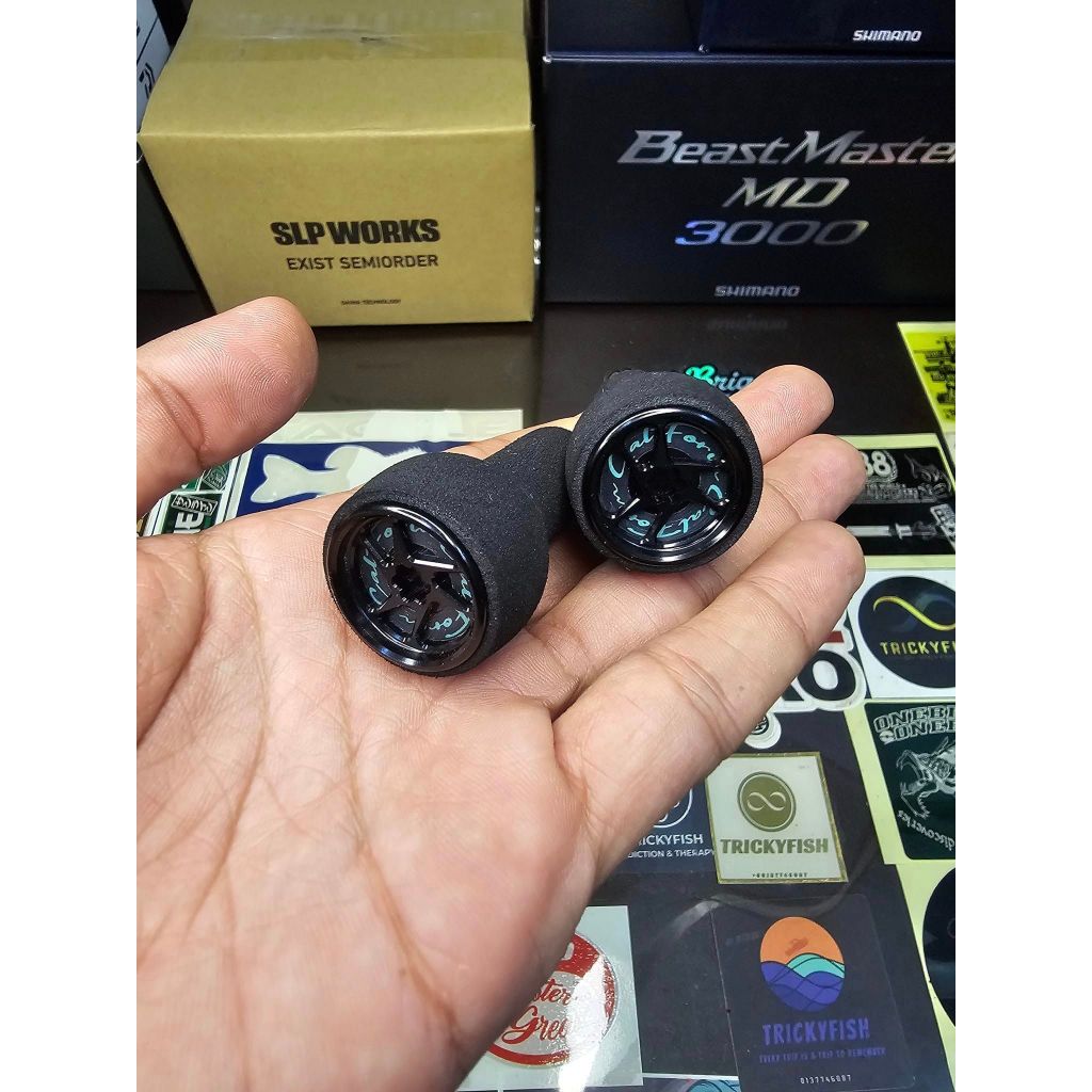 DRT VARIAL CALFORM KNOB KIT BLACK RIM 1 SET (2pcs)