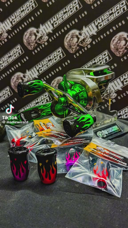 Flame Handle Knob Customed Air Brush