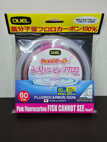 Pink FC 100% Shock Absorber FISH CANNOT SEE 50m