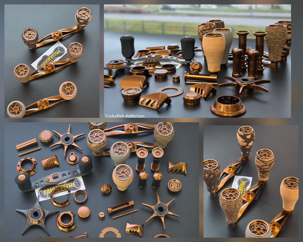 BROWN PARTS AND HANDLE SET