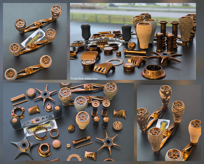 BROWN PARTS AND HANDLE SET