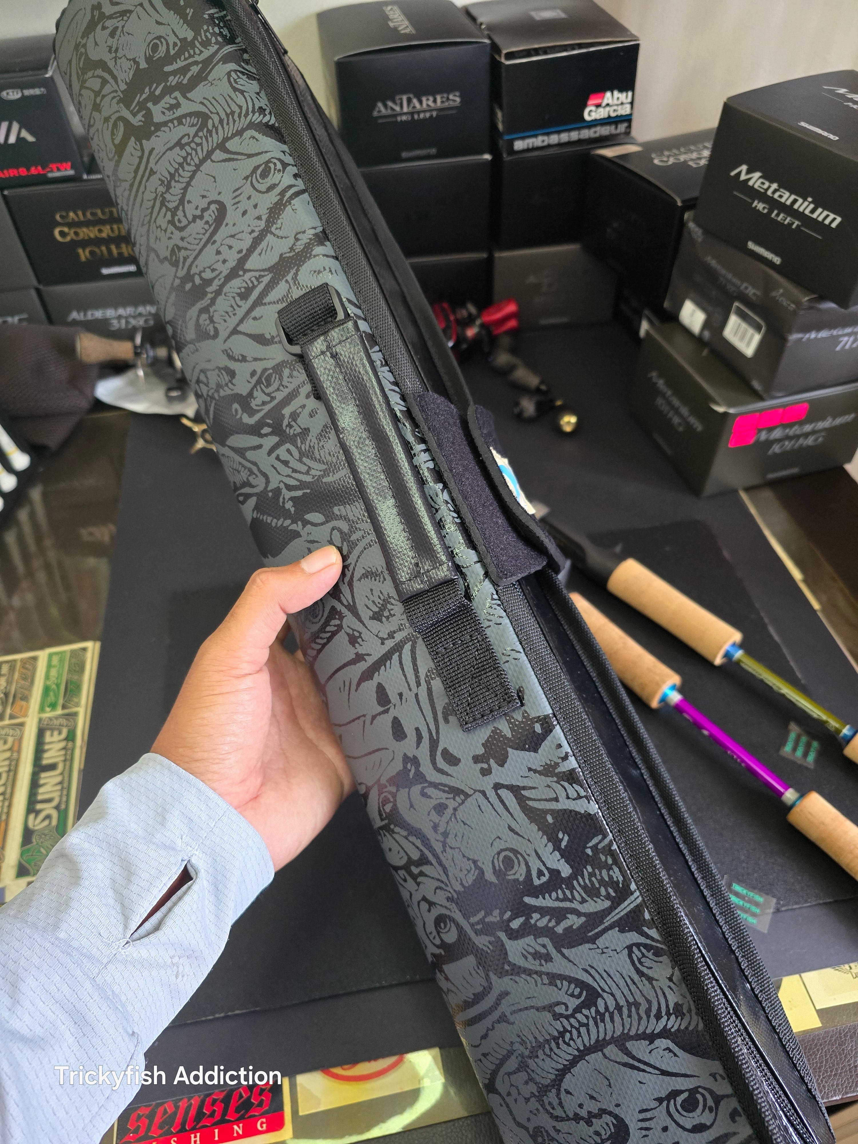 Tulala x Jetsetter 60C Ultra Feather Black Out 2 – TRICKYFISH