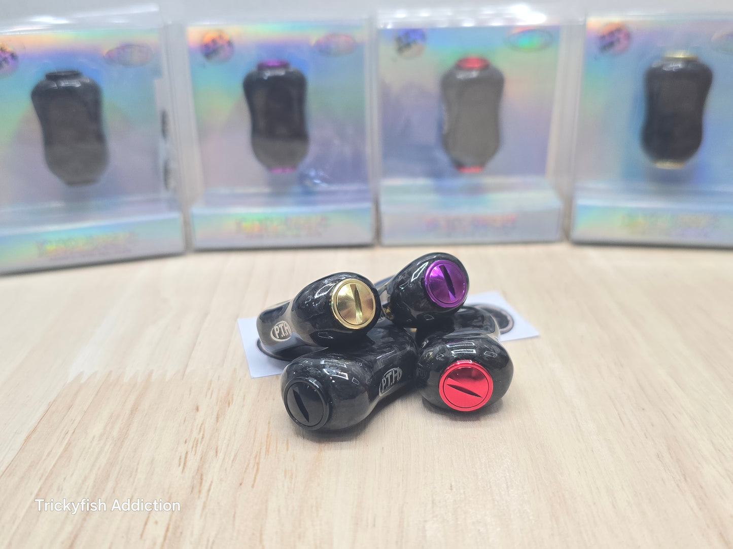 PTH Studio Forged Carbon Knobs