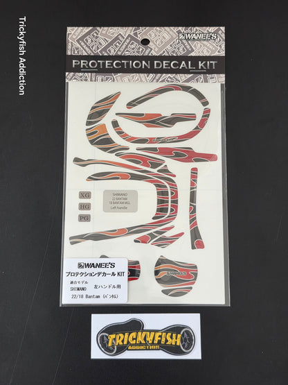 Wanee's Decal for 18/22 Shimano Bantam