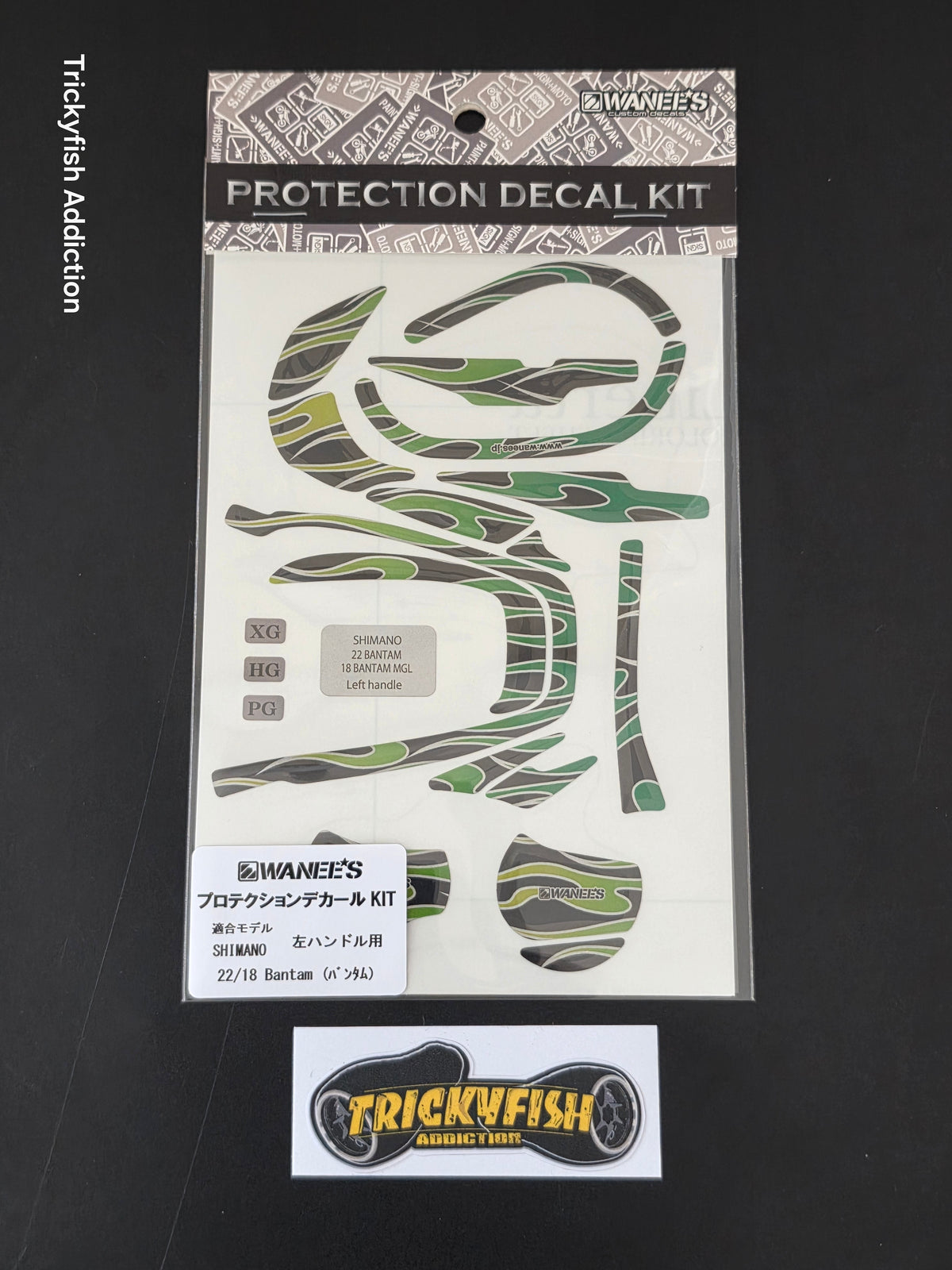 Wanee's Decal for 18/22 Shimano Bantam