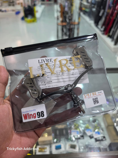 Livre Wing 98 Dark Gunmetal Edition Shimano
